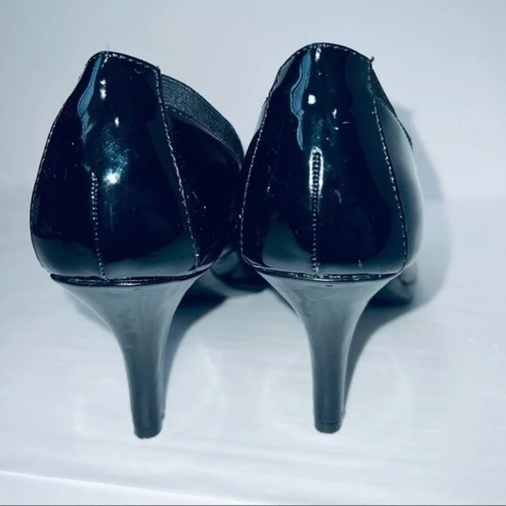Adrienne Vittadini Black‎ Posy Heels Size 10
